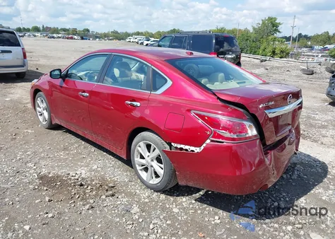 2015 Nissan Altima 2.5 Sv из США, поврежденный, VIN 1N4AL3AP1FC196858